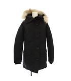 BRONTE PARKA ブロンテパーカ ダウンコート フーディ コヨーテファー S 黒 2603JL /KH