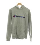 チャンピオン CHAMPION プルオーバースウェット ビッグロゴ刺繍パーカー 長袖 XL グレー C8-P106R /BM