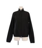 ラルフローレン RALPH LAUREN GOLF ゴルフウェア スタンドカラージャケット アウター ショート丈 ジップアップ ロゴ 刺繍 ワンカラー 9 黒 ブラック /BB