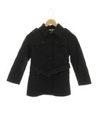 バーバリー ロンドン BURBERRY LONDON キルティングジャケット 裏地ノバチェック アウター 120A 黒 ブラック BN471-931-09 /YM