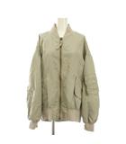 フレームワーク Framework 22SS ナイロンツイルMA-1 ブルゾン ジャケット ジップアップ 38 グレー 22011220302010 /YM