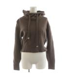 エストネーション ESTNATION ニットパーカー プルオーバー ウール F 茶 ブラウン /AN27