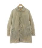 アスペジ ASPESI スプリングコート ステンカラーコート ミドル丈 ナイロン M ベージュ 15013575 /KU