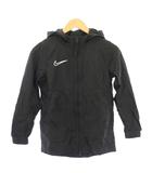 ナイキ NIKE ナイロンジャケット アウター ジップアップ ショート丈 ロゴ S 黒 ブラック /BB