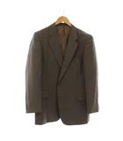 バーバリーズ Burberrys ジャケット 上着 ウール グレー 無地 ノッチドラペル 長袖 /JP