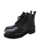 ボッテガヴェネタ BOTTEGA VENETA ワードローブ レースアップブーツ ショートブーツ レザー 45 黒 /KH