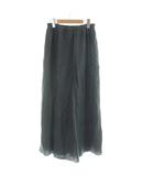 イエナ IENA 23SS キュプラツイルパネルスカート 38M グリーン カーキ ロング丈 ウエストゴム 23060900403020 /AP