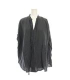 アーバンリサーチ ドアーズ URBAN RESEARCH DOORS シャツ ブラウス リネン混 M グレー DR45-23A121 /YM