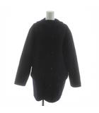 セオリー Theory 23AW New Divide GC ST Parka DF ショートパーカーダッフルフード付きコート ジップアップ ウール カシミヤ混 P 紺 ネイビー 01-3409607 /KU