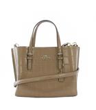 コーチ COACH モリー トート バッグ 25 ハンドバッグ ショルダーバッグ レザー ストーン/トープ /KH