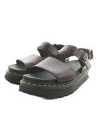 ドクターマーチン DR.MARTENS ヴォス クアッド VOSSⅡQUAD サンダル 厚底 プラットフォーム 23.0cm 茶 ブラウン /AN6 ●D