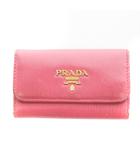 プラダ PRADA キーケース 6連 レザー ピンク /AN69 ■OH