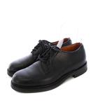 ウィールローブ WHEELROBE PLAIN TOE BLUCHER プレーントゥ オックスフォードシューズ レザー 6E 黒 15066 /KH