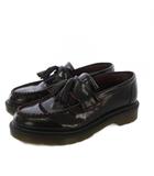 ドクターマーチン DR.MARTENS ADRIAN エイドリアン タッセルローファー モカシン レザー UK4 黒 /KH