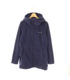 コロンビア Columbia ジップアップパーカー フリースジャケット ミドル丈 S パープル /ES