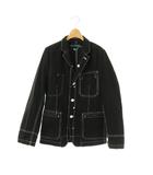 ジュンヤワタナベマン JUNYA WATANABE MAN WQ-J038 AD2005 ジャケット テーラード コットン SS 黒 /NR