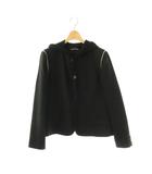 トリココムデギャルソン tricot COMME des GARCONS ジャケット フード ブラック TJ-050060 /DO