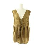 スタディオクリップ Studio Clip ベスト リボン F カーキ /DO