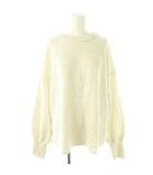 フリークスストア FREAKS STORE ニット セーター 長袖 F オフホワイト /DO