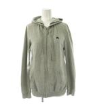バーバリーブルーレーベル BURBERRY BLUE LABEL ジップアップパーカー スウェット 38 グレー /ES