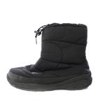 ザノースフェイス THE NORTH FACE NUPTSE BOOTIE WP 4 ヌプシブーティウォータープルーフ4 スノーブーツ シューズ 厚底 ワンカラー ロゴ US9 27cm 黒 ブラック NF51585 /BB