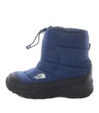 ザノースフェイス THE NORTH FACE キッズ Nuptse Bootie WP ブーツ ショート ウォータープルーフ 22cm ブルー NFJ51780 /YO21