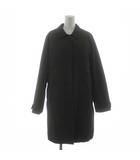 マーガレットハウエル MHL. ステンカラーコート ロング ダウンライナー付き 3 黒 ブラック 578-212973 /KU