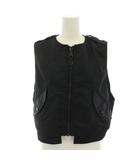 タイプL-2Aベスト TYPE L-2A VEST 前開き ジップアップ OSFA 黒 ブラック 17508 /YT