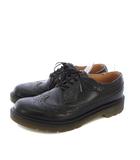 ドクターマーチン DR.MARTENS air wair ウイングチップ ビジネスシューズ ドレスシューズ レザー UK6 黒 14041 /KH