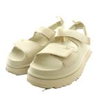 アグ オーストラリア UGG australia ゴールデングロウ GoldenGlow サンダル US6 25cm アイボリー 1152685 /SS ■OS