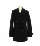 ローレンラルフローレン LAUREN RALPH LAUREN Pコート ピーコート ウール アウター 0 黒 ブラック /YM