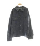 レッドイヤーポールスミス RED EAR PAUL SMITH ジャガードワークブルゾン カバーオール XL 紺 ネイビー /SS ■OS