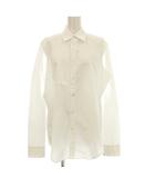 メゾンマルジェラ 4 Maison Margiela 4 20AW コットンシャツ ブラウス 長袖 フェイクレイヤード 36 白 S51DL0354 /KH