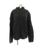 イエナ IENA 22AW フレンチウールプルオーバー ニット セーター F グレー 長袖 波型ハイネック リブ編み /JP