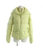 ディーゼル DIESEL 中綿ジャケット 上着 XS 黄 イエロー 長袖 ジップアップ /AP