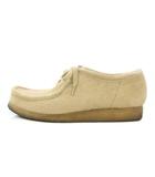 クラークス clarks ORIGINALS Wallabee Maple Hair On ワラビー メープルヘアオン チャッカブーツ ショート レースアップ 厚底 ハラコ US10 27cm ベージュ /BB
