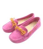 アグ オーストラリア UGG australia ミーナ MEENA ローファー モカシン リボン 24.0cm ピンク 1003739 /AN4