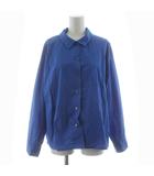 ミズイロインド mizuiro ind シャツ 長袖 コットン 青 ブルー /KU