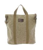 ナイジェルケーボン NIGEL CABOURN HELMET BAG ヘルメットバッグ 2WAY トートバッグ ハンドバッグ ショルダーバッグ キャンバス ワンカラー ロゴ カーキ 80510061002 /BB