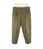 オーラリー AURALEE WASHED FINX CHINO TAPERED PANTS チノパン テーパードパンツ 5 カーキ A8AP02CN /KH