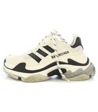 バレンシアガ BALENCIAGA アディダスオリジナルス Triple S トリプルS スニーカー 厚底 US6 24cm 白 ホワイト 黒 ブラック 712764 /BB
