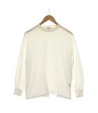 ハイク HYKE Tシャツ カットソー 1 白 ホワイト 長袖 無地 /RR