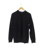 ユニクロ UNIQLO ポロシャツ ウール XL ネイビー 無地 ポロシャツ襟 長袖 /JP