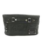 マークバイマークジェイコブス MARC by MARC JACOBS クラッチバッグ パーティバッグ レザー グレー /MI