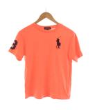 ポロ ラルフローレン POLO RALPH LAUREN Tシャツ カットソー 150/76 オレンジ 半袖 ビッグポニー ロゴ /RR
