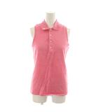 ラルフローレン RALPH LAUREN GOLF ポロシャツ 155/80A ピンク ドット柄 ノースリーブ /RR