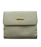 グッチ GUCCI 財布 小銭入れ エナメル 白 ホワイト /AN19 ■OH