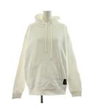 ズッカ zucca 20SS プルオーバー パーカー 長袖 ロゴ プリント M 白 ホワイト ZU01JJ406 /KU