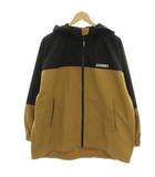 ロペピクニック ROPE Picnic GERRY マウンテンパーカー ジャケット ジップアップ 38 ベージュ 黒 ブラック GDL-51350-B /HN