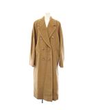 マックスマーラ MAX MARA アイコンコート ダブルブレスト ロング カシミヤ混 40 ベージュ 101801 /KH